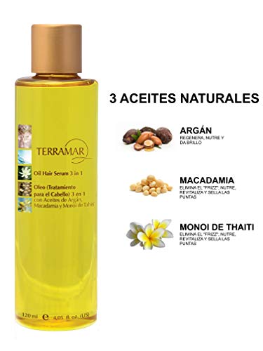 Oleo , Argan Oil , Macadamia and Monoi of Tahití, TERRAMAR, 4.05 Oz