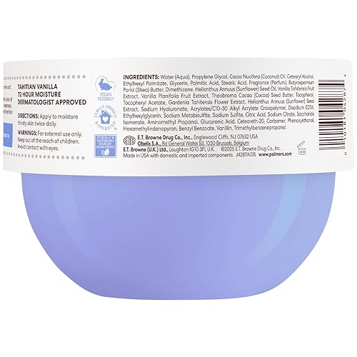 Palmer's Body Cream, Tahitian Vanilla Cocoa Butter Formula (8.8 Oz)