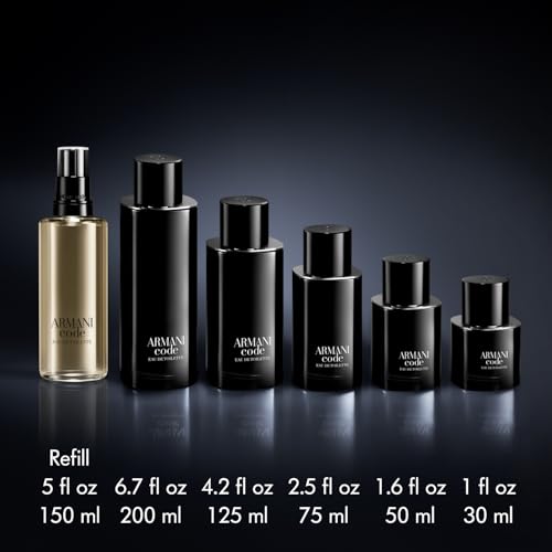 Armani Beauty Code Eau de Toilette - Woody Ambery Mens Cologne- 1.6 Fl Oz