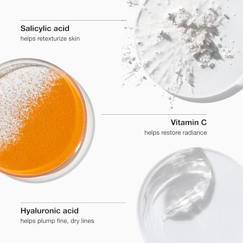 Clinique Even Better Clinical Serum Liquid Foundation SPF 25 With Vitamin C, Salicylic Acid + Hyaluronic Acid For Combination to Oily Skin Types | Full Coverage + Matte Finish, Cream Whip, 1 Fl Oz