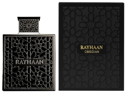 DHNMSYTLF Obsidian - Woody, Spicy, Amber, Masculine - Eau de Parfum-Long-Lasting Fragrance for Men, 3.4 Ounce / 100 ml