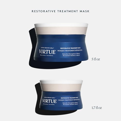 VIRTUE Correct Restorative Hair Mask, Deep Conditioning Treatment 1.7 Fl Oz