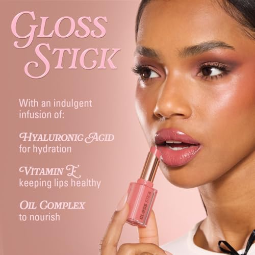 Revolution Pout Lip Gloss Stick, Toffee Nude
