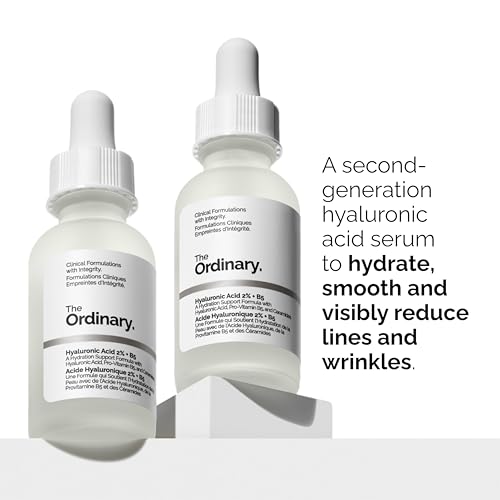 The Ordinary Fine Lines & Wrinkles Collection - Skin Care Bundle Set - Retinol 1% in Squalane 1 Fl Oz, Hyaluronic Acid 2% + B5 1 Fl Oz, Natural Moisturizing Factors + HA 3.4 Fl Oz