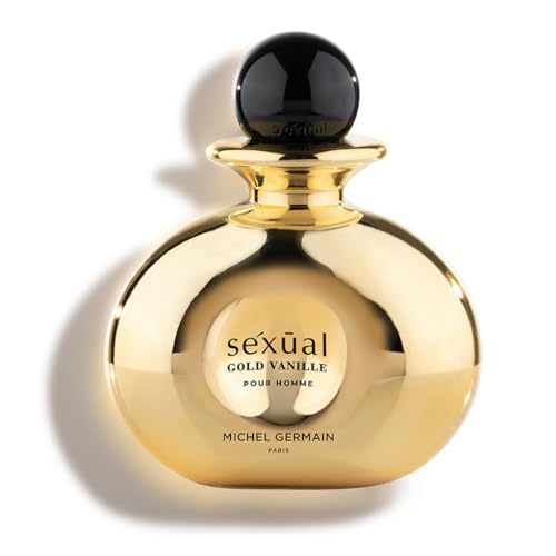 Michel Germain Sexual Gold Vanille Pour Homme Eau de Parfum Spray, 4.2 Fl Oz