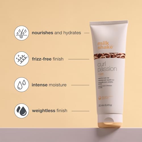 milk_shake Curl Passion Mask - Nourishing Hydrating Mask the Reduces Frizs for Curl Hair| 8.4 fl oz (250 ml)