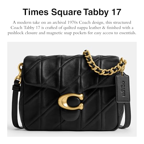 COACH Times Square Tabby 17, B4/Black