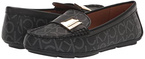 Calvin Klein Women's Lisa Loafer, Black, 8