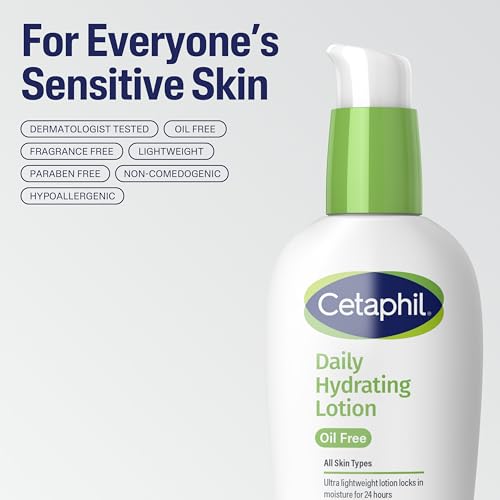 Cetaphil Daily Hydrating Face Lotion, Hyaluronic Acid, 3oz