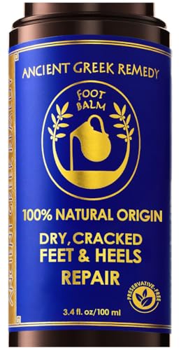 Dry Cracked Heel Repair Balm, Organic Foot Cream for Dry Feet & Callus