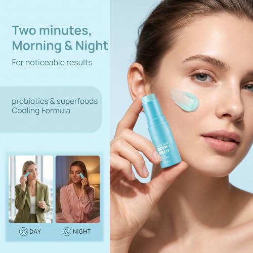 Manoai Cooling Eye Balm with Caffeine,0.32 Ounce (9g)