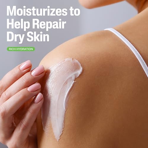 Cetaphil Moisturizing Cream, Dry Sensitive Skin, Fragrance Free, 16oz 2Pk