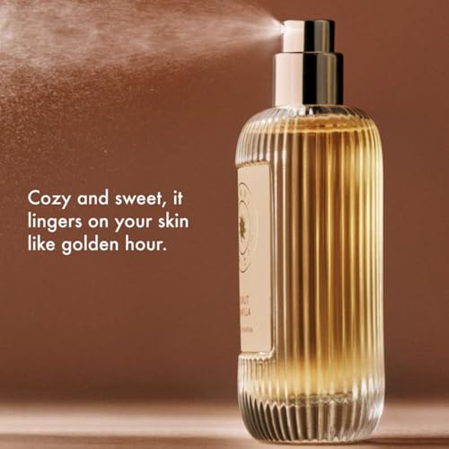 Summer Fridays Sunlit Vanilla Eau de Parfum - Warm Gourmand Vanilla Perfume for Women - Versatile Fragrance With Notes of Caramel + Bergamot - Long-Lasting, Delicate Eau de Parfum - Vegan (10 ml)