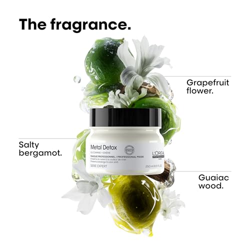 L'Oréal Professionnel Paris Metal Detox Mask – For Hair Repair, 8.5 Fl Oz