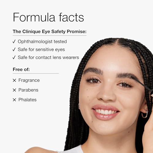Clinique Just Browsing Tinted Volumizing Gel | Waterproof + Smudgeproof | Non-clumping, Non-flaking, Soft Brown, 0.17 Fl Oz