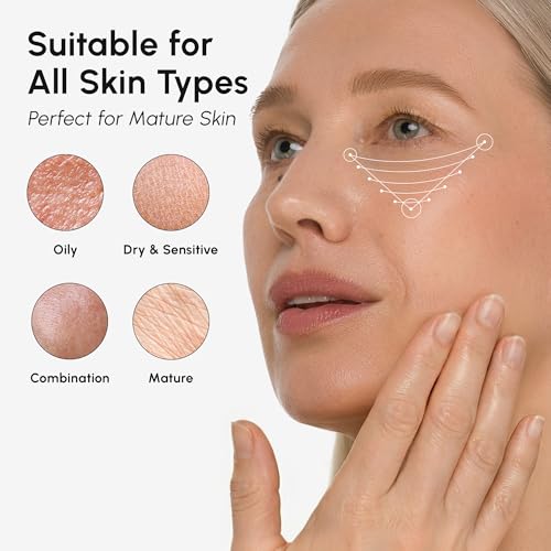 MAREE Under Eye Balm Stick Hydrating – Retinol Caffeine Under Eye Brightener Stick for Older Women – Collagen Undereye Cream for Dark Circles & Wrinkles – 0.35 Ounce, Purple