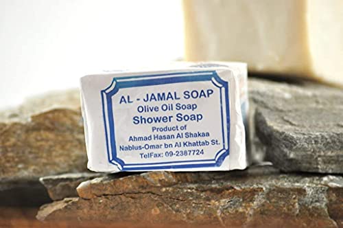 Al-Jamal ~ Palestinian Olive Oil Soap Bar West Bank Holy Land Organic Natural Traditional ~Al-Jamal ~ Nablus (Count 6)
