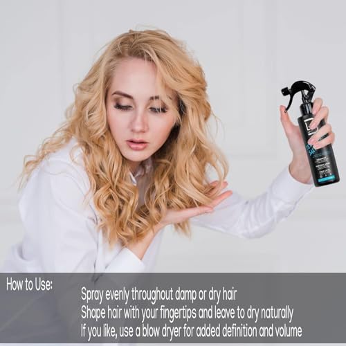 L3 Level 3 Sea Salt Spray for Hair, Texturizing, Beachy Waves, 8.45 fl oz