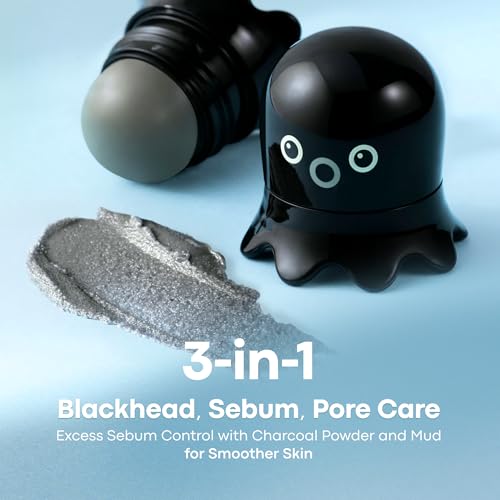 TONYMOLY Tako Pore Clay Scrub Stick, Korean Blackhead Exfoliator, 0.8 oz