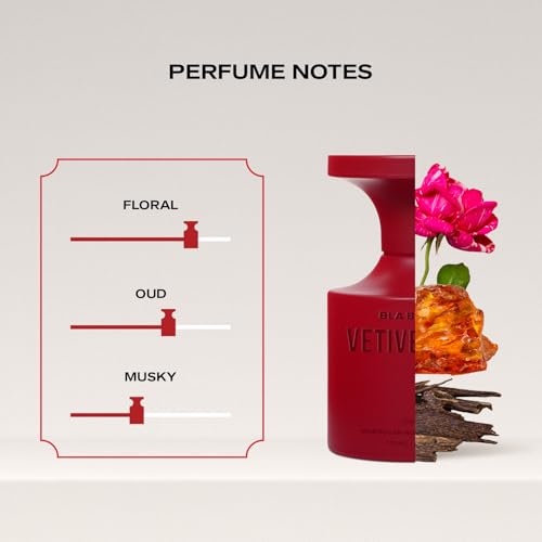 BLA BLI BLU Vetiver Oud Unisex Perfume for Men & Women|100ml Long-Lasting Parfum Fragrances - A Notch above EDP, EDT & EDC|Perfume For Man & Woman|Oud, Rose & Jasmine Notes