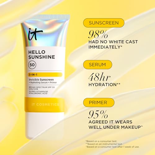 IT Cosmetics Hello Sunshine Hydrating Sunscreen SPF 50 (1.69 fl oz)