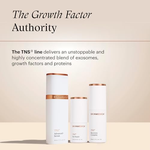 SkinMedica TNS Eye Repair - Hydrating Under Eye Moisturizer - Helps Improve the Look of Dark Circles & Wrinkles - Peptide & Vitamin-Infused Formula for Smoother, Radiant Look (0.5 Oz)