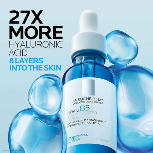 La Roche Posay Hyalu B5 Suractivated Hyaluronic Acid Serum for Face, 1 oz