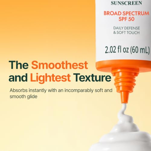 PURITO Korean Sunscreen SPF 50 for Sensitive Skin, 2.02 fl.oz