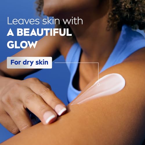 NIVEA Cocoa Butter Body Lotion for Dry Skin with Hyaluronic Acid, 33.8 Oz