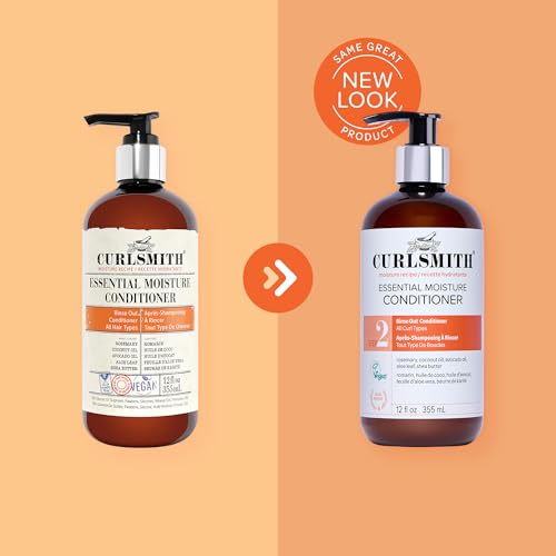 CURLSMITH Essential Moisture Hydrating Conditioner for Curly Hair (12 oz)