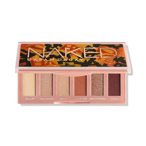 Urban Decay Naked Mini Bronze-toned Neutral Eyeshadow Palette - Half Baked