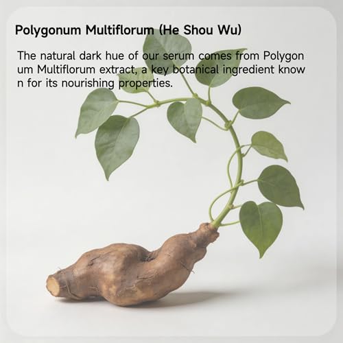 Scalp Serum with Apple Stem Cell, Caffeine, Biotin, Niacinamide & Polygonum Multiflorum | Light Scalp Treatment Infused with Ginseng, Rosemary, Saw Palmetto | Scalp Care for All Hair Types, 1 Fl Oz