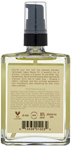 FarmHouse Fresh Agave Nectar Ageless Body Oil, 4 Fl Oz (Pack of 1)
