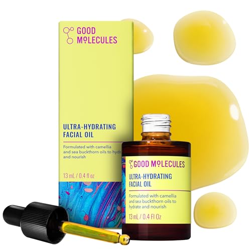 Good Molecules Ultra-Hydrating Facial Oil, Face Oil for Dry Skin, 13 ml