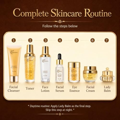 Snail Mucin Facial Skincare Set for Women, Suitable for All Skin Types - Deep Moisturizing & Nourishing with Collagen, Birthday & Valentine's Day Gift - Anti-aging Skin Care Set, Face Kits Daily Care