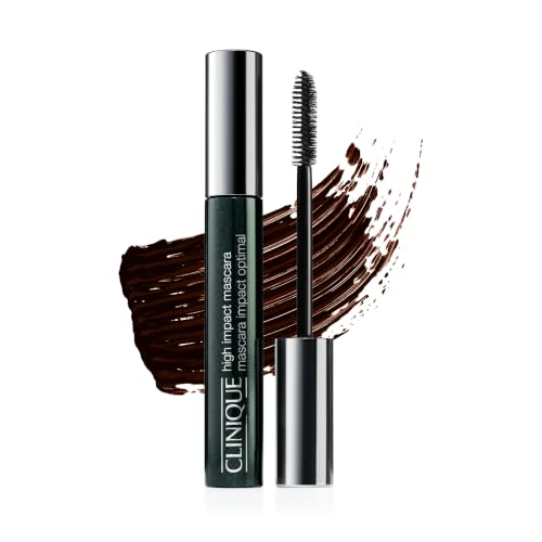 Clinique High Impact Mascara Volume and Length | Safe For Sensitive Eyes | Ophthalmologist Tested, Black/Brown, 0.28 Fl Oz