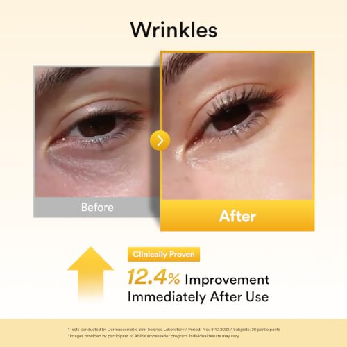 Abib Vegan Collagen Eye Patches for Wrinkles & Fine Line with Jericho Rose Jelly & Peptides, 60 Count, Korean Skin Care