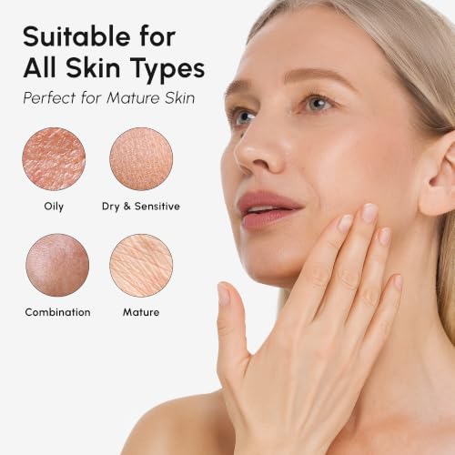 MAREE Collagen Facial Mask with Hyaluronic Acid — Sheet Face Mask Skincare — Centella Asiatica, Green & Red Algae Extract — Hydrating Facemask For Women Skin Care — Mascarillas Para La Cara — 6 Count