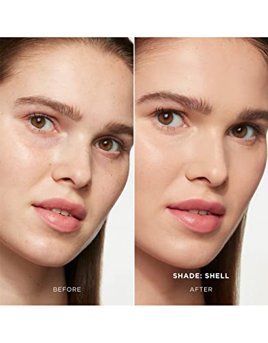 Hourglass Vanish Seamless Finish Foundation Stick. Satin Finish Buildable Full Coverage Foundation Makeup Stick for an Airbrushed Look. (SHELL)