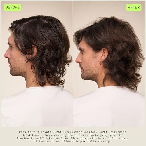 Aveda Invati Ultra Advanced Thickening Foam | Styling Foam for Thin & Thinning Hair | Instantly Thickens Hair | Flexible Hold | 97% Naturally Derived*, 1.5 Fl Oz