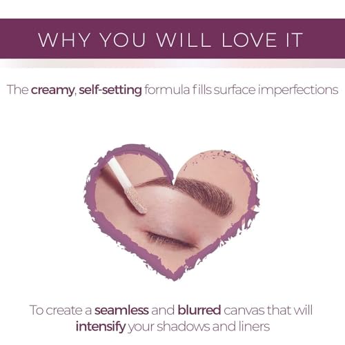 blinc Eyeshadow Primer, Crease-Proof Translucent Eye Makeup Base