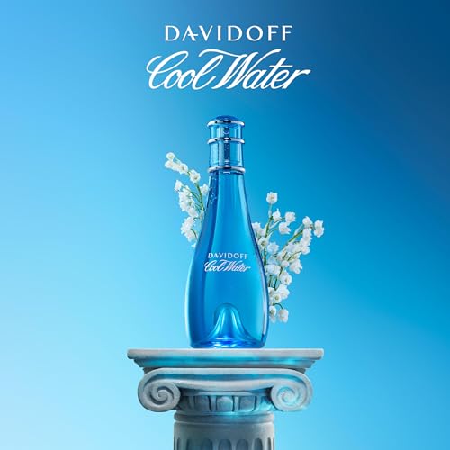 Davidoff Cool Water Eau de Toilette – Fresh Floral Women's Perfume – With Notes of Watermelon, Lily of the Valley & Musk – Long Lasting Fragrance
