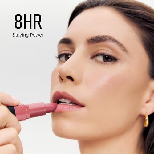 Bobbi Brown Crushed Lip Color | Hydrating, High-Pigment, Satin-Matte Lipstick | Non-Drying, Long-Lasting Wear & Lip Stain Effect, 0.12 Ounce, Bare