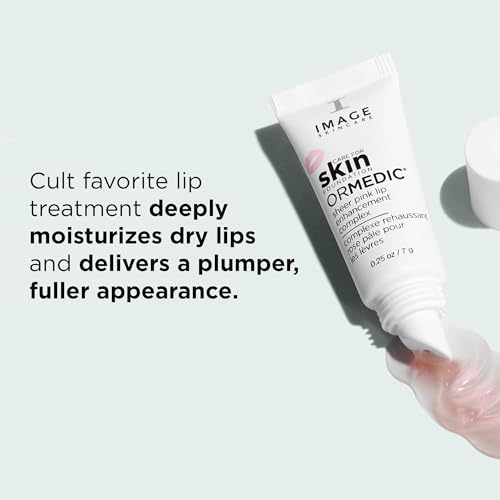 IMAGE Skincare, ORMEDIC pH Balancing Lip Enhancement Complex, with Avocado Oil & Vitamin E for Deep Hydration, Sheer Pink, 0.25 fl oz