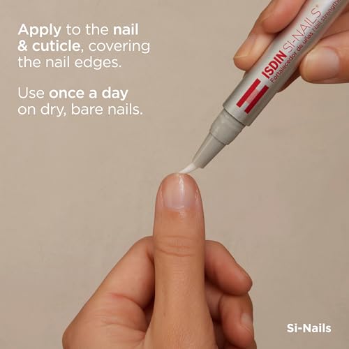 ISDIN Si-Nails Strengthening & Hardening Nail Serum Treatment, 0.08 fl oz