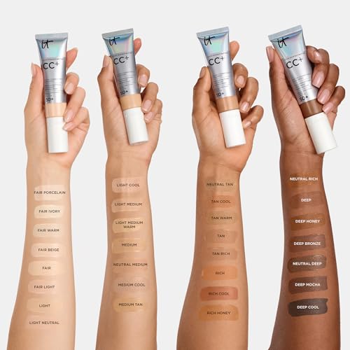IT Cosmetics CC+ Cream with SPF 50+ - Light Neutral (N) - 1.08 fl oz