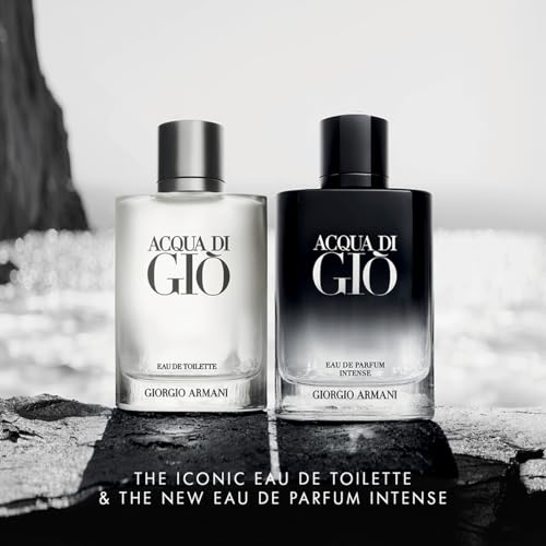 Armani Beauty Acqua di Giò Eau de Parfum Intense - Woody Cologne - 3.3 Fl Oz