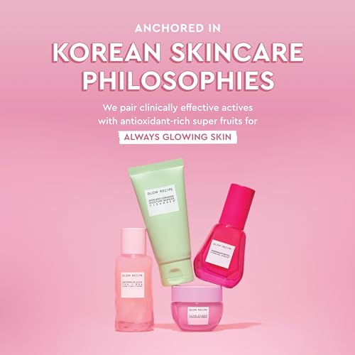 Glow Recipe Blueberry Bounce Exfoliating Face Wash - Foaming Facial Cleanser, Makeup Remover & Clarifying Mask - Hydrating Hyaluronic Acid & Gentle AHA for Sensitive Skin - Korean Skincare, 160ml