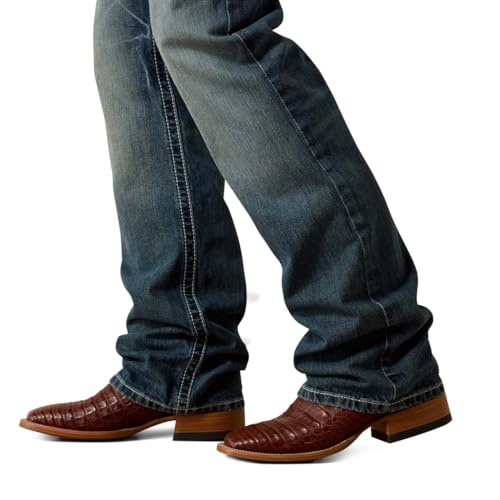 ARIAT Men's M4 Low Rise Coltrane Boot Cut Jean, Durango, 32W x 30L