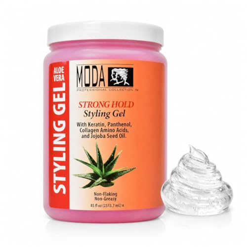 MODA Daily Styling Gel, Strengthening Flake-Free Hold, 85 oz